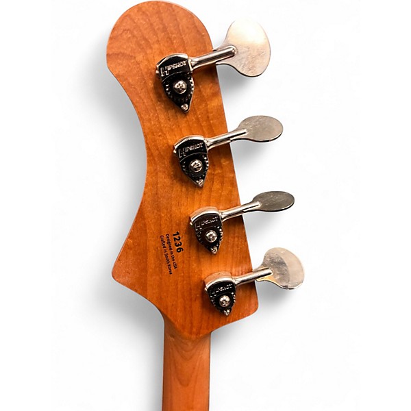 Used Modern Vintage MVJ4-66 White Electric Bass Guitar