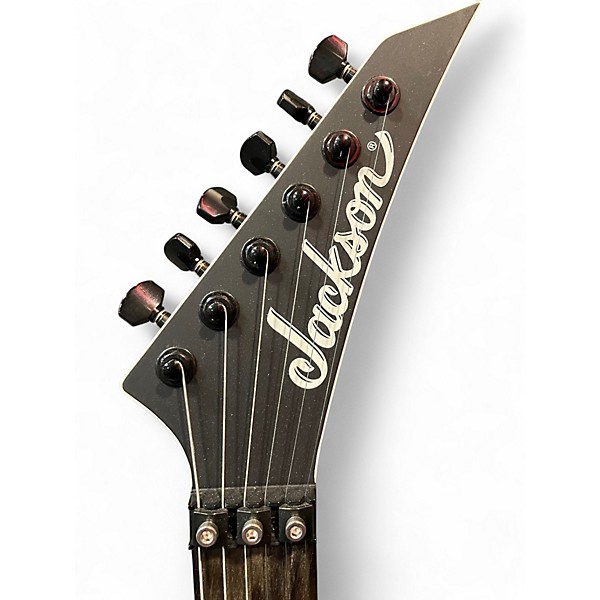 Used Jackson American Series Virtuoso HT Satin Black Solid Body Electric Guitar