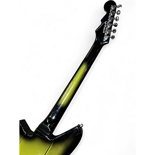 Used Reverend Warhawk DAW Avocado Green Solid Body Electric Guitar