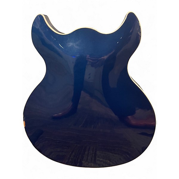 Used Harmony Comet Midnight Blue Solid Body Electric Guitar