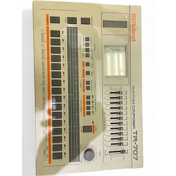 Used Roland tr 707 Drum Machine