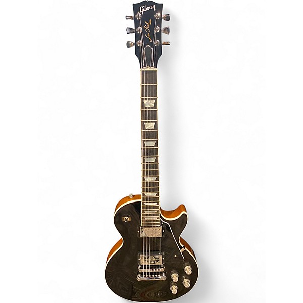 Used Gibson Les Paul Modern Black Graphite Solid Body Electric Guitar
