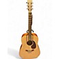 Used Martin Custom D Natural Acoustic Guitar thumbnail