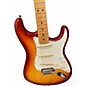 Used 2015 Fender American Standard Ash Stratocaster Sienna Sunburst Solid Body Electric Guitar