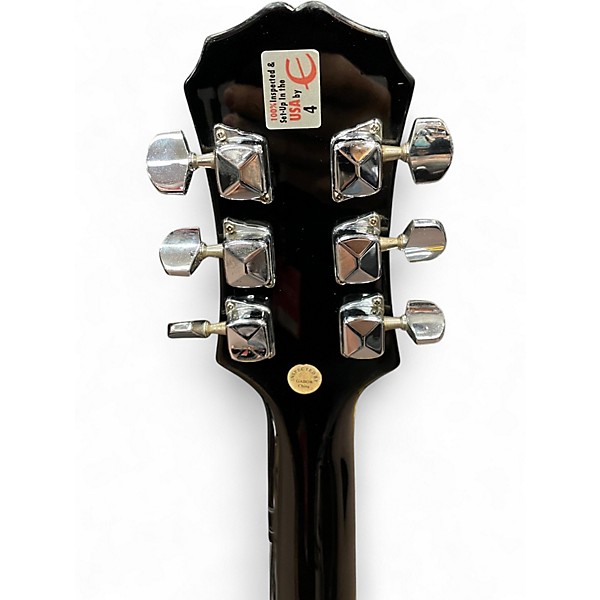 Used Epiphone Les Paul Junior Black Solid Body Electric Guitar