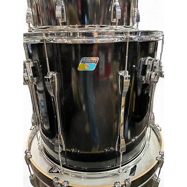 Used Ludwig 4 Piece Classic Maple BLACK Drum Kit