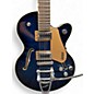Used Gretsch Guitars Electromatic G5655T-QM Blue Hollow Body Electric Guitar