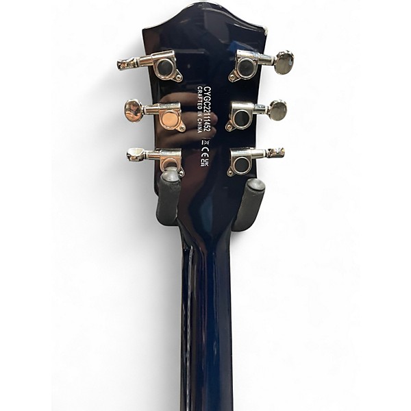 Used Gretsch Guitars Electromatic G5655T-QM Blue Hollow Body Electric Guitar