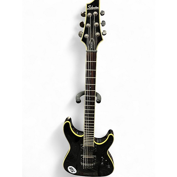 Used Schecter Guitar Research Blackjack C1 Black Solid Body Electric Guitar