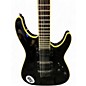 Used Schecter Guitar Research Blackjack C1 Black Solid Body Electric Guitar
