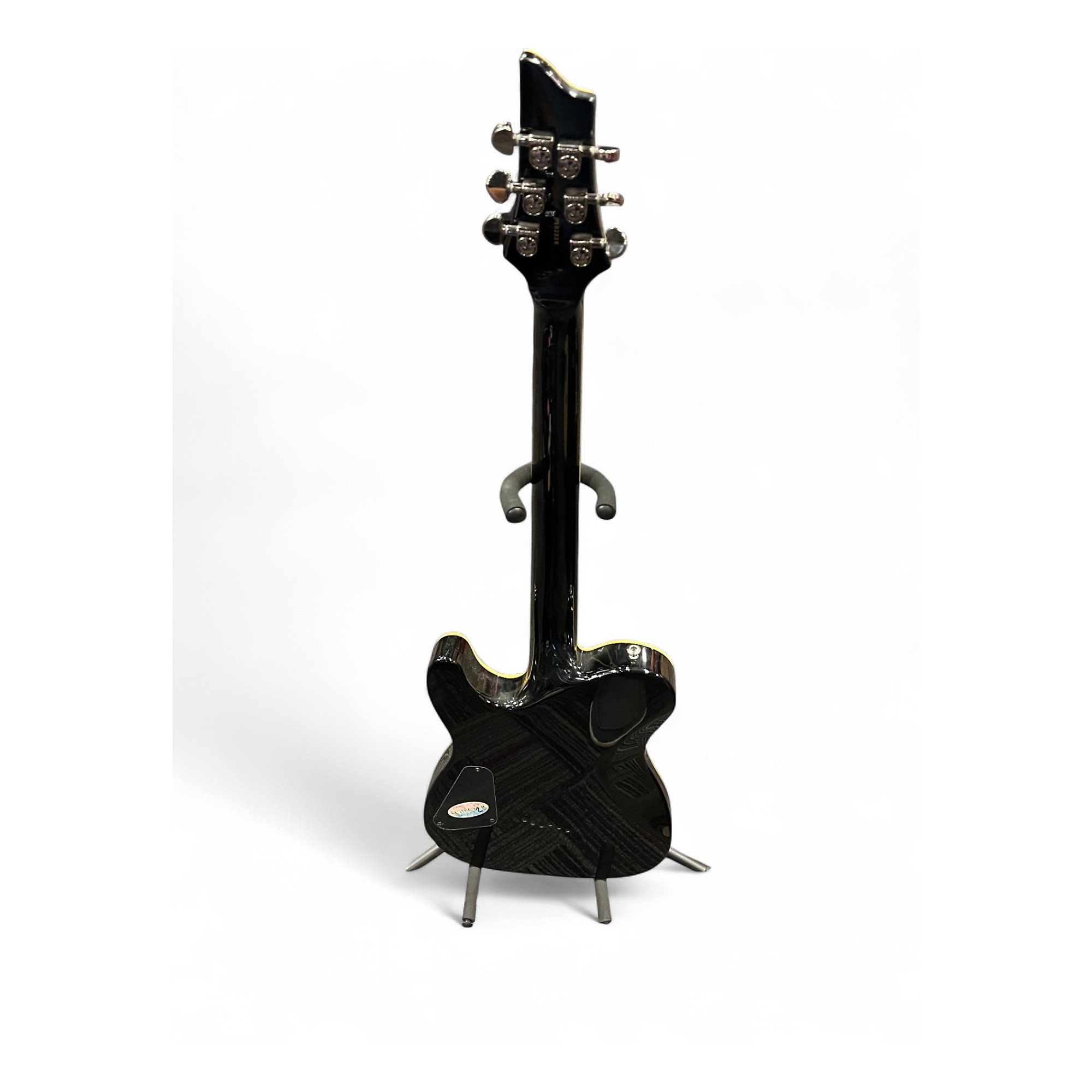 Used Schecter Guitar Research blackjack diamond pt Black Solid