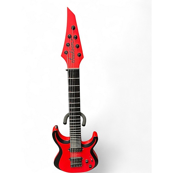 Used Jackson PRO PLUS MDK7 P BLACK AND RED Solid Body Electric Guitar