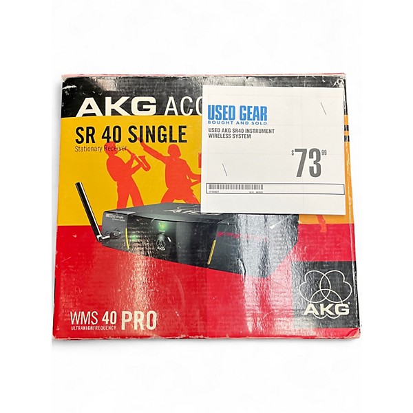 Used AKG SR40 Instrument Wireless System