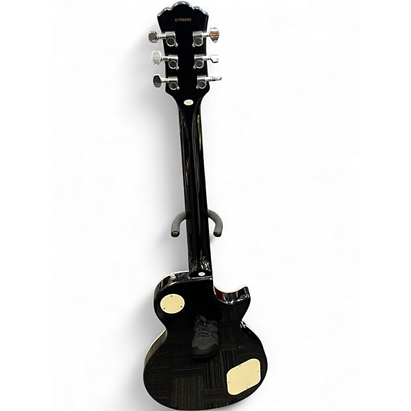 Used Oscar Schmidt Left Hand Single Cut 2 Color Sunburst Solid Body Electric Guitar