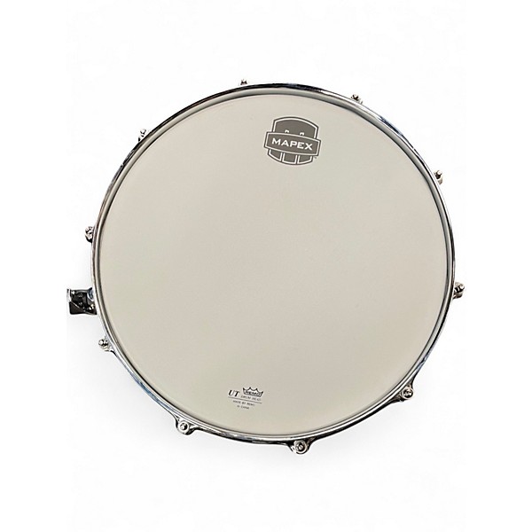 Used Mapex 14in tomahawk steel Silver Drum
