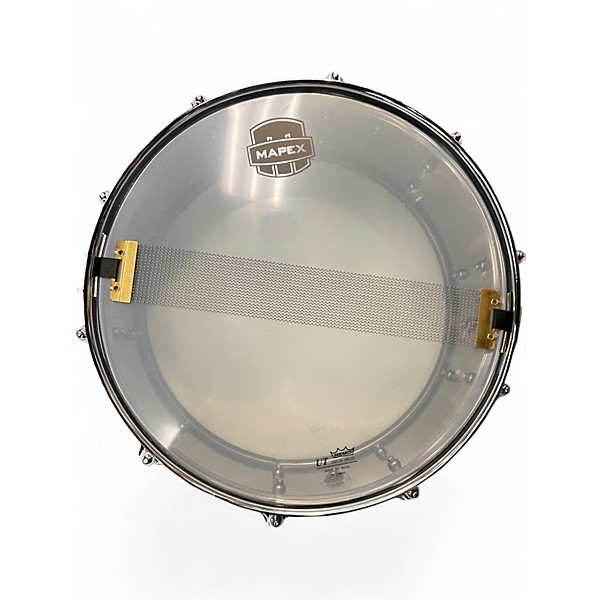 Used Mapex 14in tomahawk steel Silver Drum