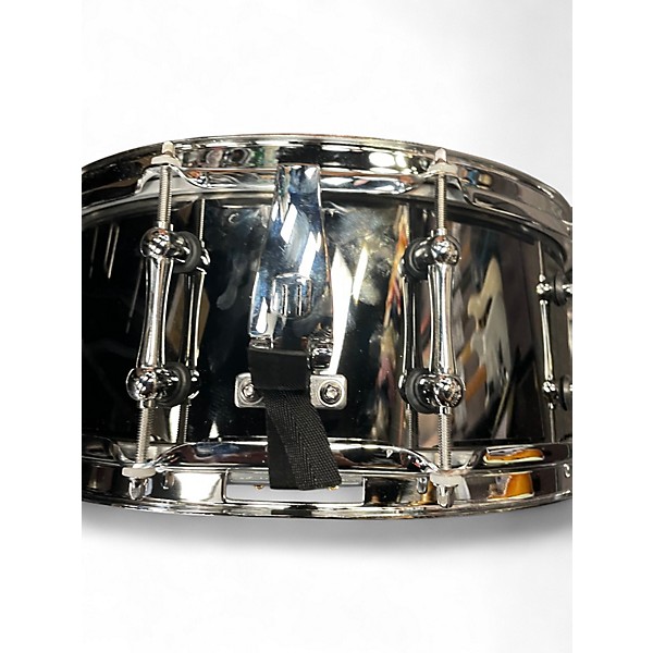 Used Mapex 14in tomahawk steel Silver Drum