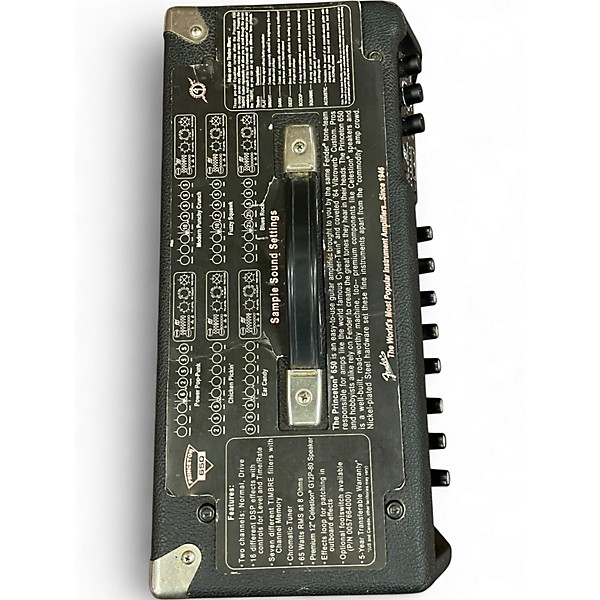 Used Fender Princeton 650 Guitar Combo Amp