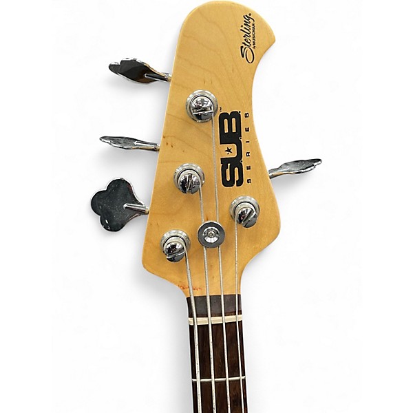 Used Sterling by Music Man sub series Emerald Green Electric Bass Guitar