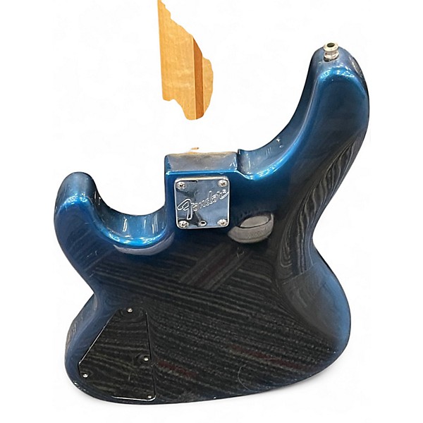 Used Fender Player Plus Jazz Bass V Blue Electric Bass Guitar