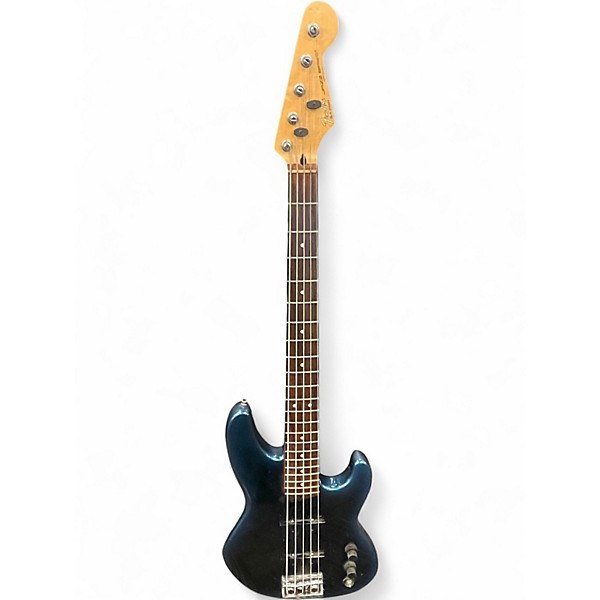 Used Fender Player Plus Jazz Bass V Blue Electric Bass Guitar