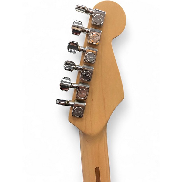 Vintage 1992 Fender American Standard Stratocaster Black Solid Body Electric Guitar