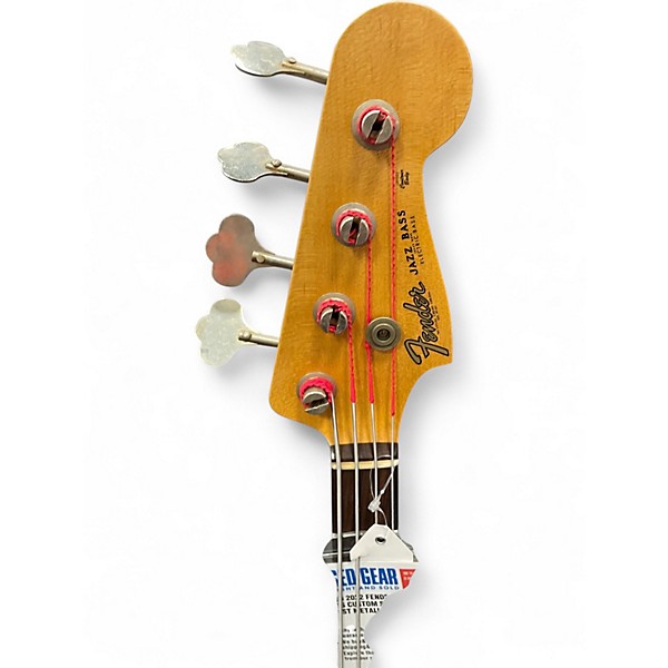 Used 2022 Fender 62 Jazz Bass Custom Shop charcoal frost metallic Electric Bass Guitar