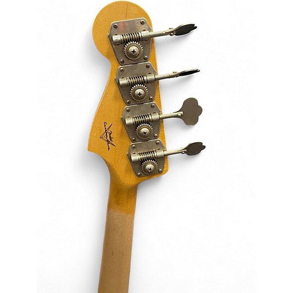 Used 2022 Fender 62 Jazz Bass Custom Shop charcoal frost metallic Electric Bass Guitar