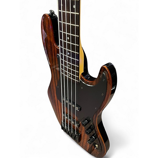 Used Michael Kelly Custom Collection Element 5 E5EB Striped Ebony Electric Bass Guitar