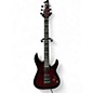 Used Schecter Guitar Research OMEN ELITE 6FR black cherry burst Solid Body Electric Guitar thumbnail