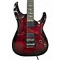 Used Schecter Guitar Research OMEN ELITE 6FR black cherry burst Solid Body Electric Guitar