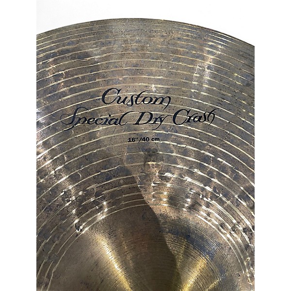 Used Zildjian 16in K Custom Special Dry Crash Cymbal