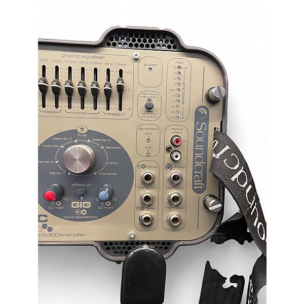 Used Soundcraft Gigarac 600 Power Amp