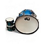 Used DW 3 Piece Collector's Series Anodized Blue Drum Kit