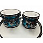 Used DW 3 Piece Collector's Series Anodized Blue Drum Kit
