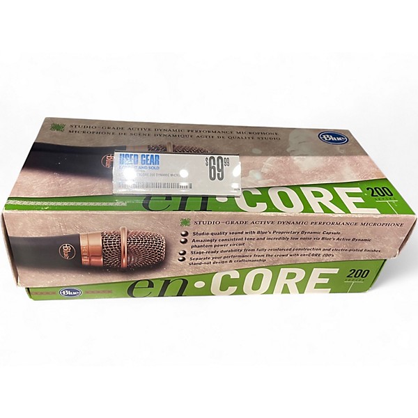 Used Blue Encore 200 Dynamic Microphone