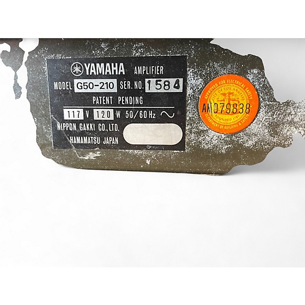 Vintage 1970s Yamaha FIFTY210 Guitar Combo Amp