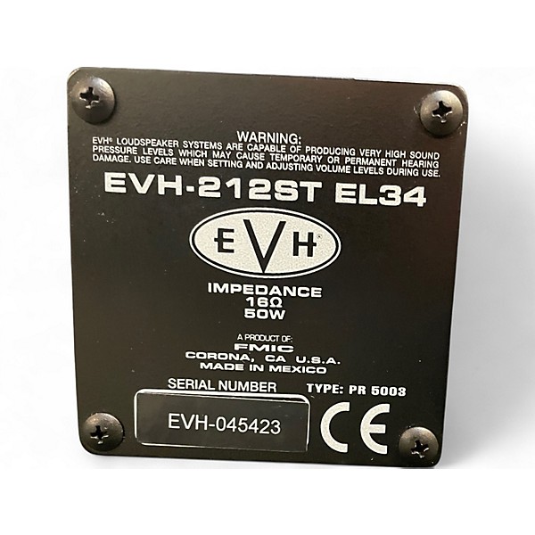 Used EVH 5150 212ST 2x12 Guitar Cabinet