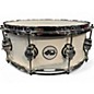Used DW 6X14 Design Series Snare Alpine White Drum
