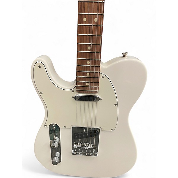 Used 2022 Fender Player Telecaster Alpine White Solid Body Electric Guitar