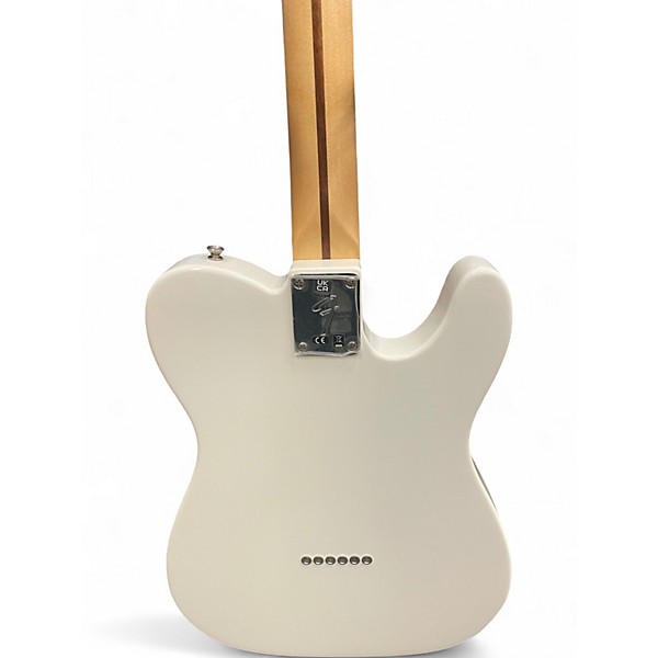 Used 2022 Fender Player Telecaster Alpine White Solid Body Electric Guitar