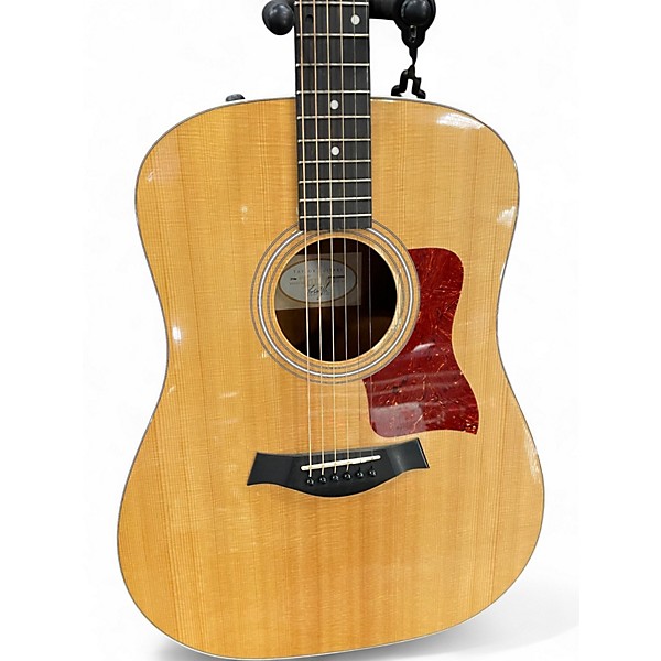 Used Taylor 210E Natural Acoustic Electric Guitar