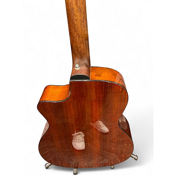 Used Guild OM-260CE Brown Sunburst Acoustic Electric Guitar