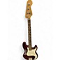 Used Fender Standard Precision Bass Red Electric Bass Guitar thumbnail