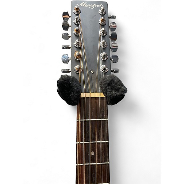 Used Minstrel Maple 12 H.G. Natural 12 String Acoustic Guitar