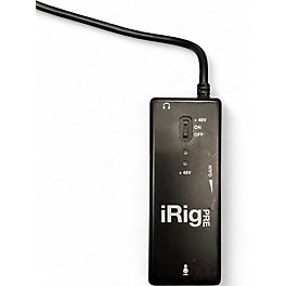 Used IK Multimedia iRig Pre Audio Interface
