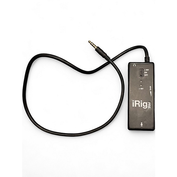 Used IK Multimedia iRig Pre Audio Interface