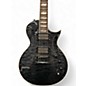 Used ESP LTD EC1000 Piezo See Thru Black Solid Body Electric Guitar