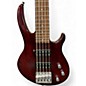 Used Gibson EB5 5 String Cherry Electric Bass Guitar