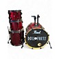 Used Pearl 4 Piece Export EX  Red Drum Kit thumbnail